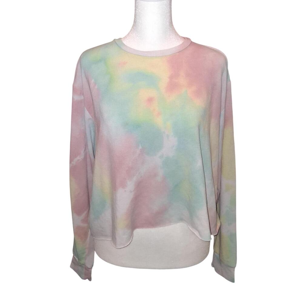 Pastel tye dye sweatshirt